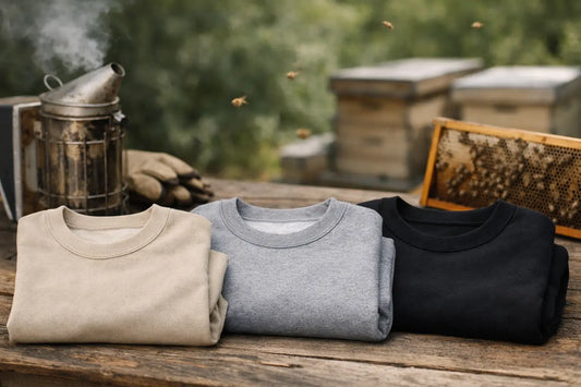 Beekeeper Crewneck Sizing Guide