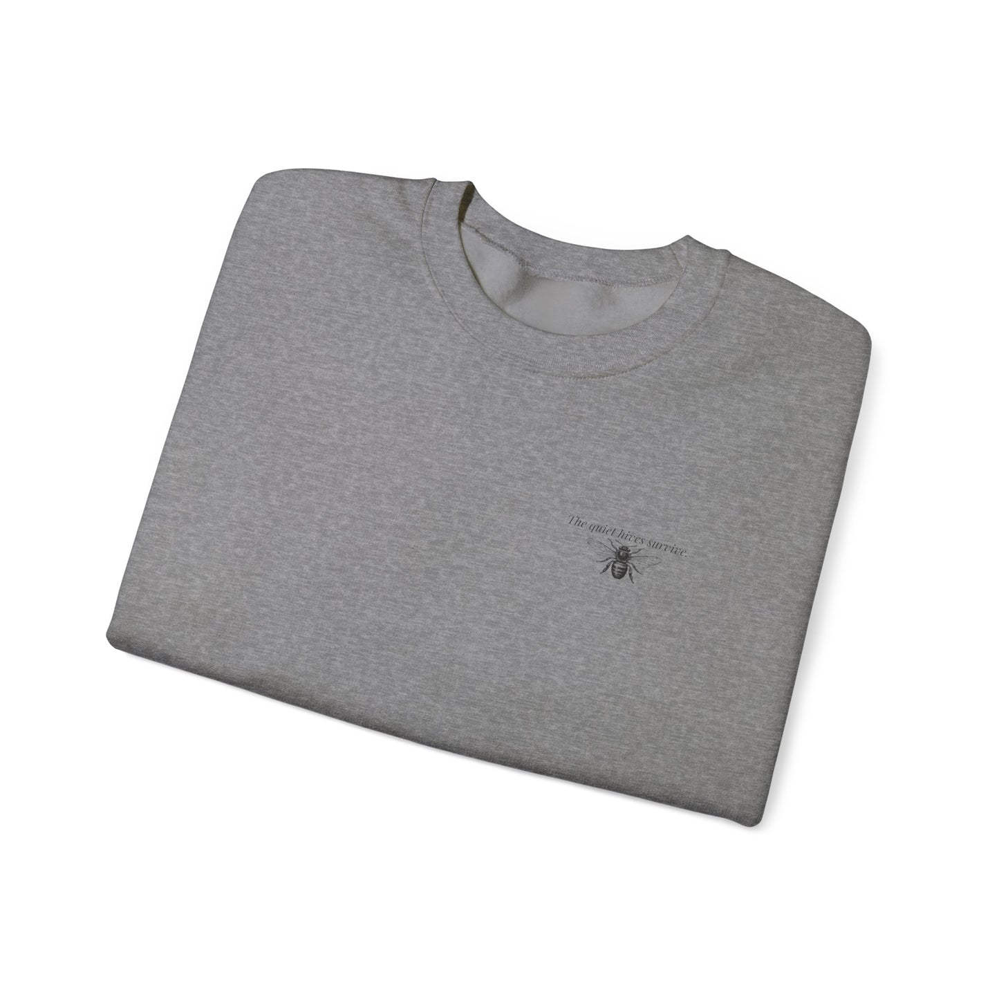 Bees Usually Warn You First Crewneck | Gift for Beekeepers