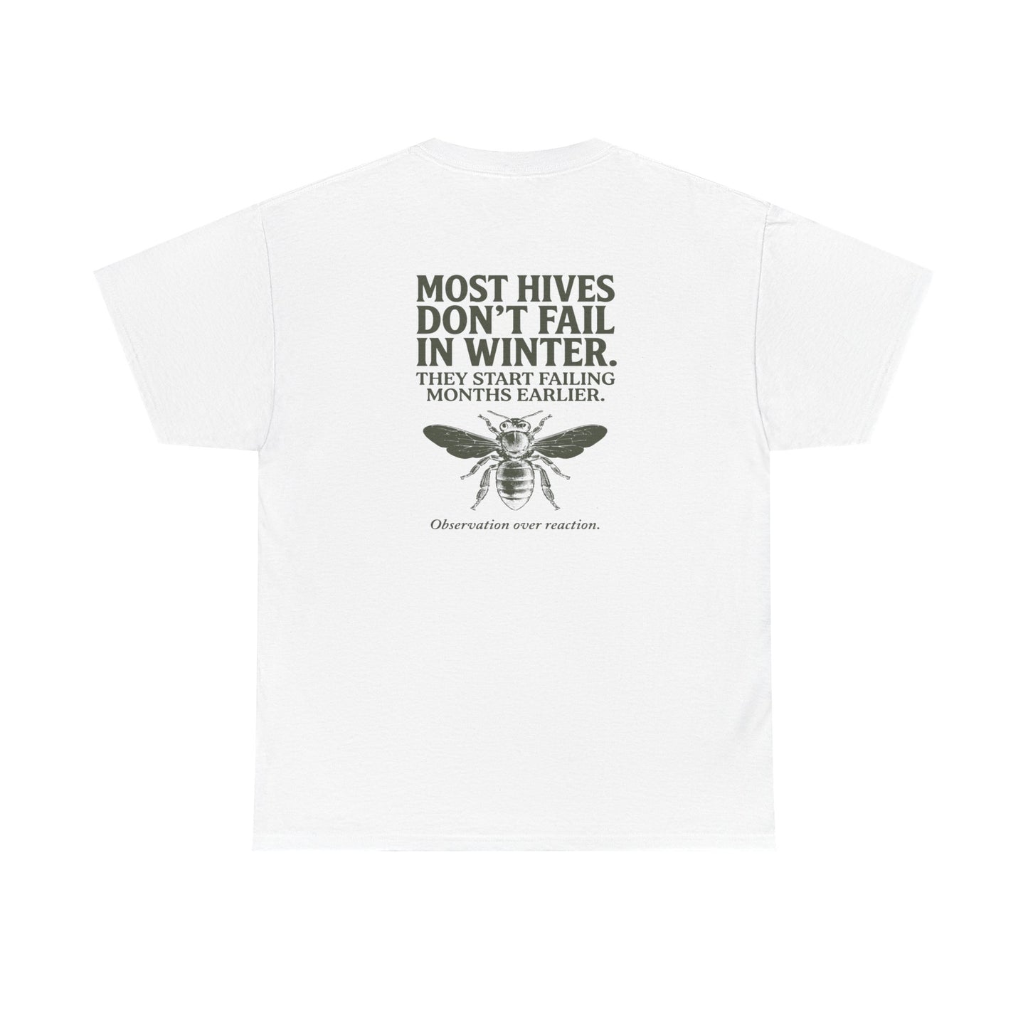 Most Hives Don't Fail in Winter Tee | Gift for Beekeepers