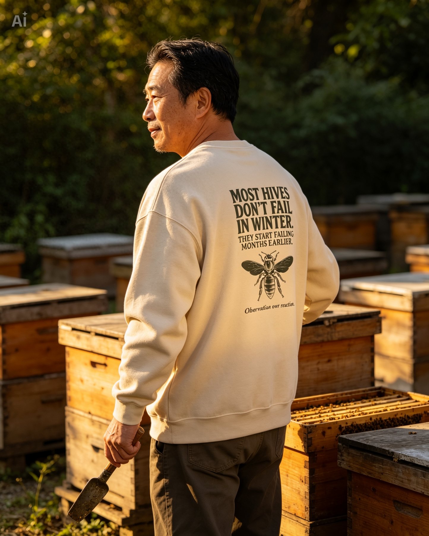 Most Hives Don't Fail in Winter Crewneck | Gift for Beekeepers