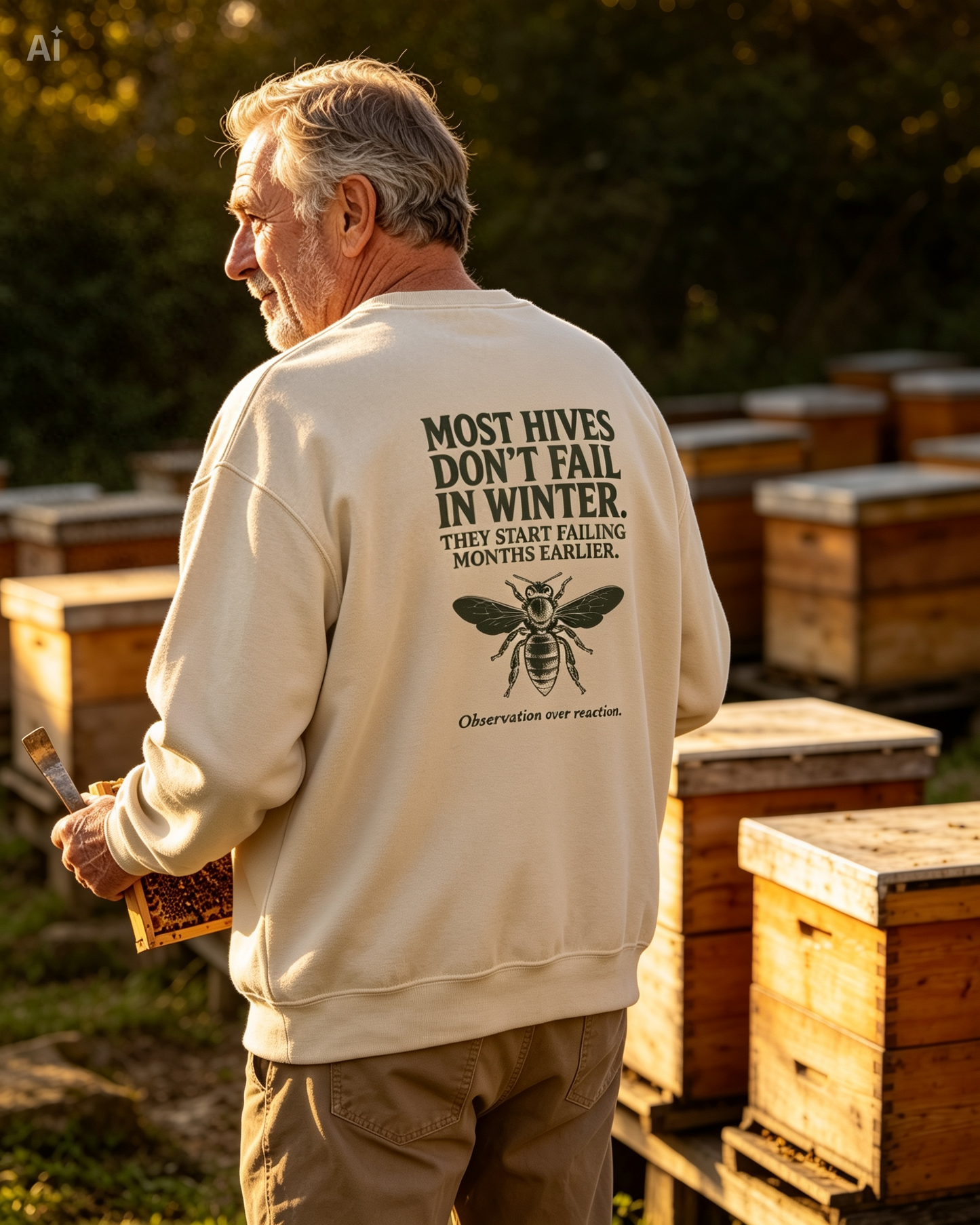 Most Hives Don't Fail in Winter Crewneck | Gift for Beekeepers