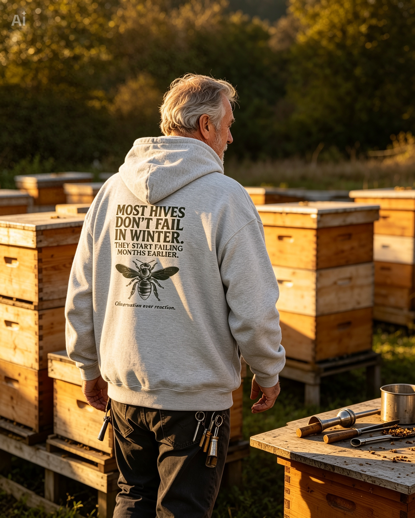 Most Hives Don't Fail in Winter Hoodie | Gift for Beekeepers