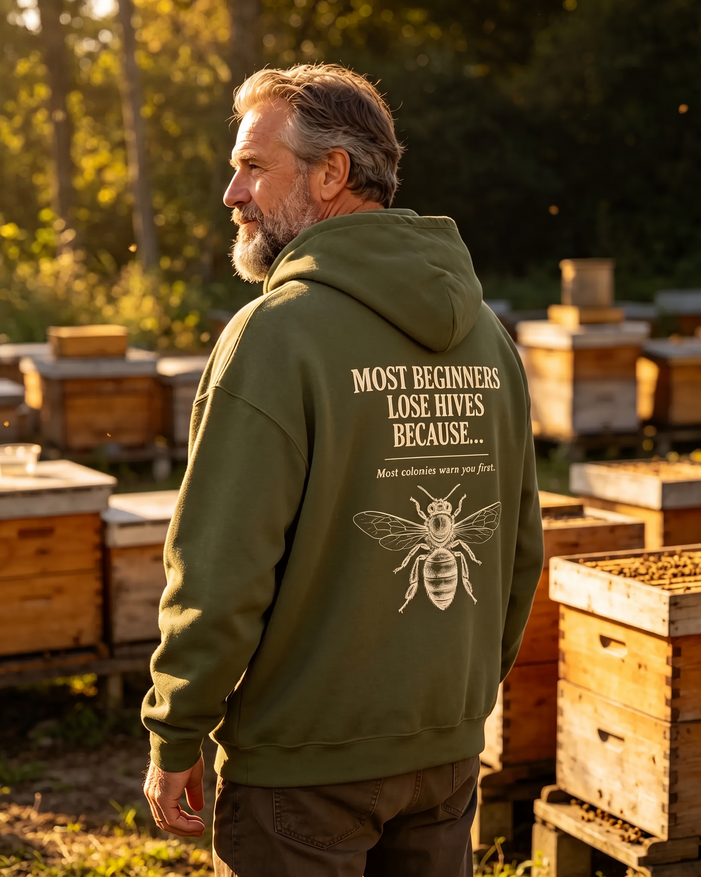Most Beginners Lose Hives Because Hoodie | Gift for Beekeepers