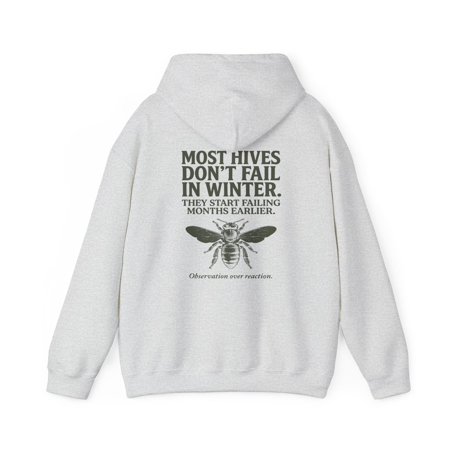 Most Hives Don't Fail in Winter Hoodie | Gift for Beekeepers