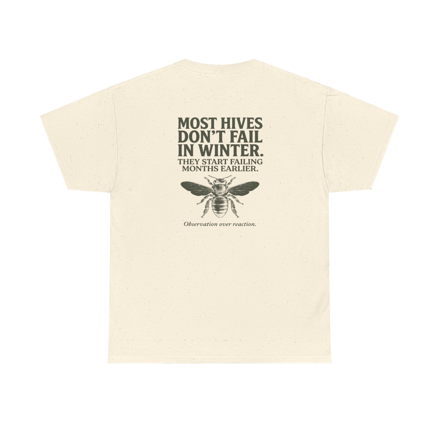 Most Hives Don't Fail in Winter Tee | Gift for Beekeepers