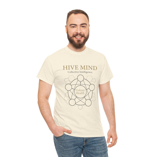 Hive Mind Beekeeping T Shirt for Beekeepers