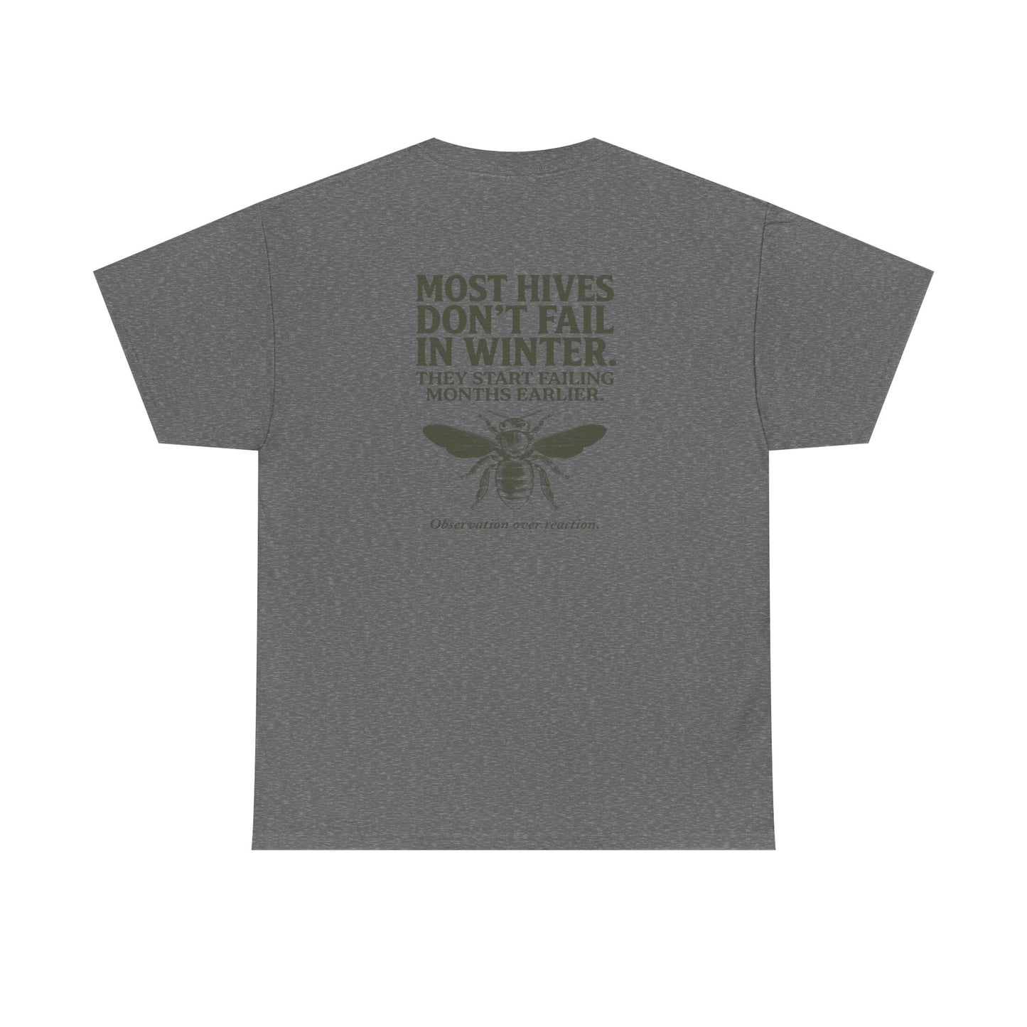 Most Hives Don't Fail in Winter Tee | Gift for Beekeepers