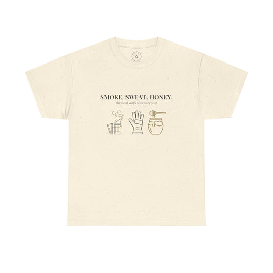 Smoke Sweat Honey Beekeeping T Shirt for Beekeepers